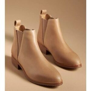 Anthropologie Nisolo Leather Eva Everyday Slip-On Chelsea Boots Shoes